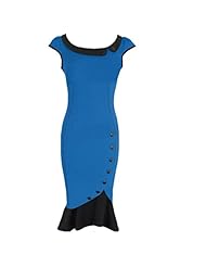 Mermaid Lace-Up Vintage Cotton Bodycon Dress/Evening Dress/Party Dress/Mini Dress 