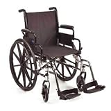 Invacare 9000SL Wheelchair Black Nylon with Footrests