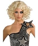 Lady Gaga Curly Blonde Adult Wig