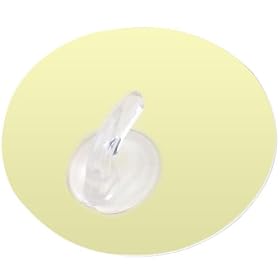 Daffodil NHK11M Nano Towel Hooks for Bathroom/Kitchen Tiles and Smooth Walls - 2Kg Round Sand Two Pack