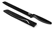 Kuhn Rikon Nonstick Colori Bread Knife Colori, Black