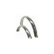 Wald Steel Fender Set 962-20 20" Balloon Chrome