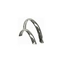 Pyramid Pro Chrome Cruiser Bicycle Fenders, 26"