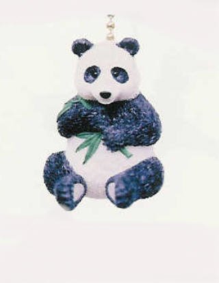 Black & White Panda Light Pull