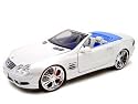 MERCEDES AMG SL55 WHITE 1:18 DIECAST MODEL