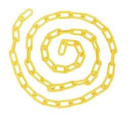 Tough Guy 2LEB3 Safety Chain Barrier, 20 Ft