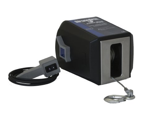 Dutton-Lainson SA5015 12 Volt Electric Winch with Built-In Remote 1500 lb