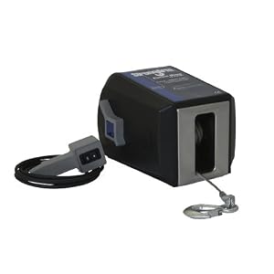 Dutton-Lainson SA5015 12 Volt Electric Winch with Built-In Remote 1500 lb by