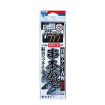 がまかつ(Gamakatsu) FD-126 串本かせ胴突仕掛 3本 金 10号 FD-126