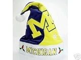 MICHIGAN WOLVERINES SANTA HAT