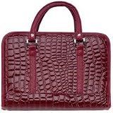 Gigi ChantalTM Red Faux Alligator Bible Cover