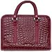 Gigi Chantal Burgundy Faux Alligator Bible Cover