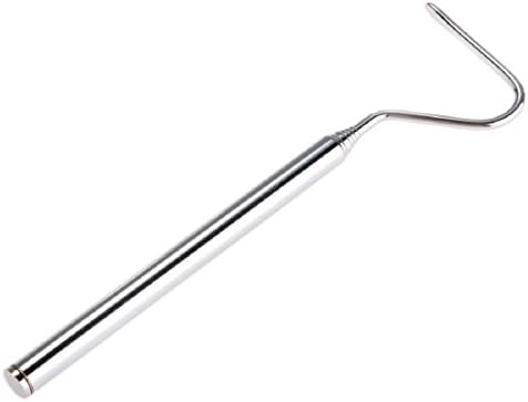 XiangxinC Handing Stainless Steel Hook For Reptile Snakes Retractable Telescopic