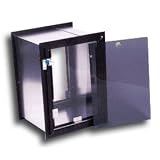 Hale Medium Wall Mount - Flap size 8 1/2 x 12 1/2 - White - Double Flap