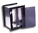 Hale Medium Wall Mount - Flap size 8 1/2 x 12 1/2 - Satin - Double Flap