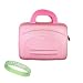 Acer Aspire One 10 Pink EVA Hard Shell Cube Carrying Case + Live*Laugh*Love Wrist Band!!!