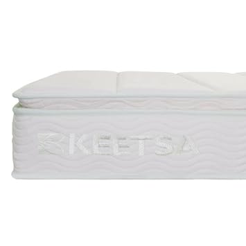 Keetsa Pillow Plus Pillow Top Mattress (Twin)
