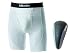 Mueller Flex Shield with support Shorts, White, Youth Reg