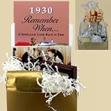 31UlwpaOhpL. SL160  1930 Golden Years Gift Package   Commemorative 80th Birthday Gift Basket