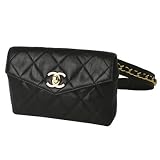 CHANEL(シャネル)ウエストポーチ ブラック マトラッセ 26061 [並行輸入品] シャネル ウエストポーチ