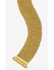 20mm 14k Gold Mesh Bracelet 7"