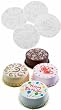 WILTON 4 PK CAKE STENCILS 417-148