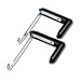 GBC-COMMERCIAL & CONSUMER GRP / Adjustable aluminum hangers for panels 1-1/2-3 thick, black, 2/set / QRT7502 / Sold as 1 Set / Mfr Part # 7502 \*/ Adjustable aluminum hangers for panels 1-1/2-3 thick, Image
