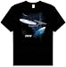 Star Trek 2009 Movie NEW FRONTIER Adult Black T-shirt Tee