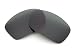 VL Polarized Stealth Black Replacement Lenses for the Oakley Hijinx Sunglasses