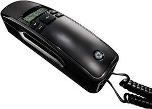 GE 29281FE1 Basic Corded Slimline Phone with CID (Black)