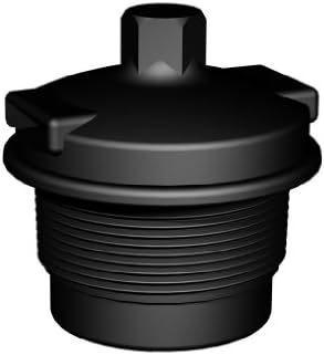 RealPro Cam &amp; Groove Fitting, 2" Anti Vortex Vent Cap w/No Screen 2" 3.1 sq in 3.9 sq in