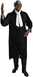 Adult Men's Plus Size Barrister Judge Costume XXL