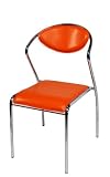 Slim Chair Set of 4 - Orange