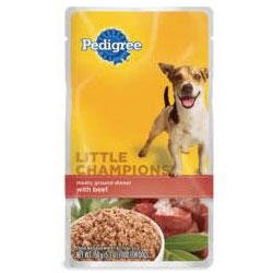 Pedigree Little Champions Traditional Ground Beef Dinner Wet Dog Food