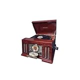 Crosley CR72 Mission Stack-O-Matic Entertainment Center- Cherry