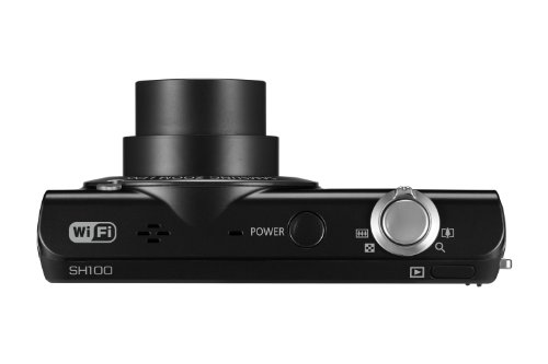 Samsung EC-SH100 Wi-Fi Digital Camera with 14 MP, 5x Optical Zoom and Touchscreen (Black)