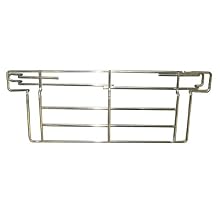 SPG LU36C Wire Shelving Back Ledges, 36" Length, 6" Height