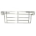 SPG LU36C Wire Shelving Back Ledges, 36" Length, 6" Height