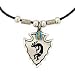 Kokopelli Earth Spirit Pendant Leather Necklace Native American
