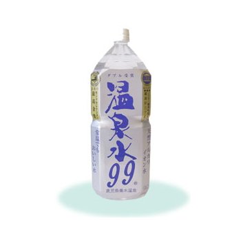 鹿児島垂水温泉のアルカリイオン水SOC温泉水99/2L6本入