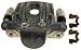 Raybestos Brakes FRC12064N Brake Parts Inc Raybestos Element3 New Semi-Loaded Disc Brake Caliper and Bracket Assembly Disc Brake Caliper Raybestos Element3 New Semi-Loaded Caliper & Bracket Assy