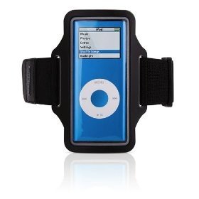 Griffin Streamline Armband Case for iPod nano 1G, 2G (Black)