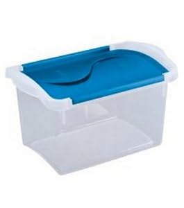 storage hinged sterilite lid box amazon bins lidded 3qt baskets