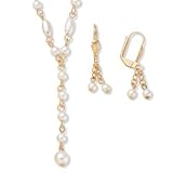 Sim. Pearl Y-Necklace 17