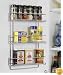 Neu Home 1812 Organize It All Wall Mounted, Chrome Spice Rack