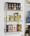 Neu Home 1812 Organize It All Wall Mounted, Chrome Spice Rack