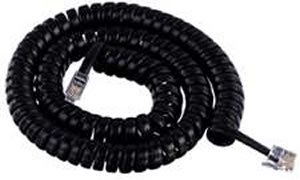 ICC GCHA444012-FBK 12' Black Handset Cord