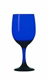 blue wine glasses Libbey Premiere Cobalt Blue 11-1/2-Ounce Wine Glass, Set of 12