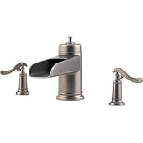 Price Pfister GT49-YP1E Ashfield Double Handle Widespread Lavatory Faucet, Rustic Pewter