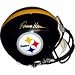 Franco Harris Autographed Pittsburgh Steelers Replica Mini Football Helmet